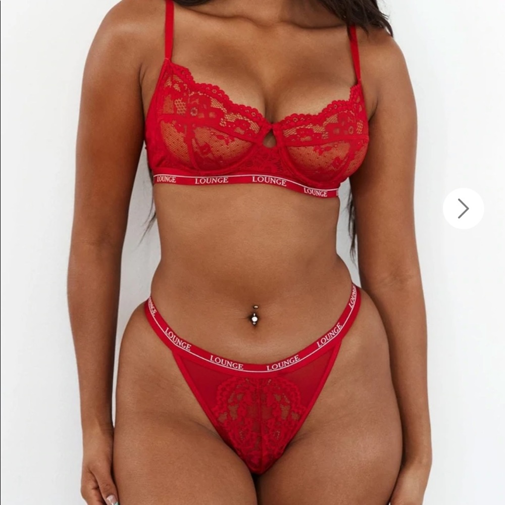 Lounge Wear 32D bra/M underwear new without tags